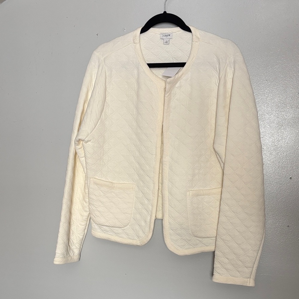 JCrew Factory Quilted Blazer